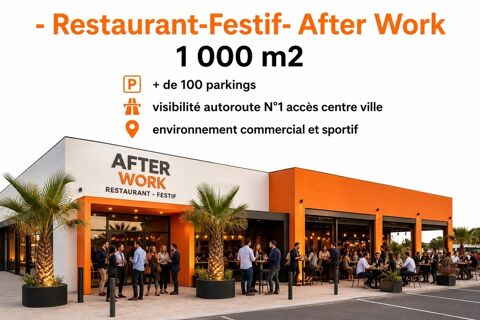Dpt Rh&ocirc;ne (69), A LOUER  LYON NORD  - RESTAURANT FESTIF – AFTER WORK – LOISIRS UN EMPLACEMENT N&deg;1 8100 69400 Villefranche sur saone