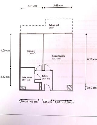  Appartement � vendre 2 pi�ces 42 m�