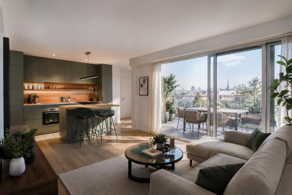 3 PIECES, DERNIER ETAGE, BALCON SUD, PARKING