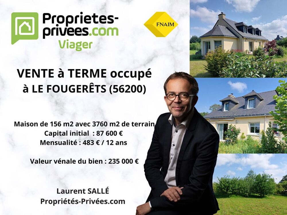 Vente Maison VENTE à TERME : Maison 7 pièce(s) 156 m2 Les fougerets