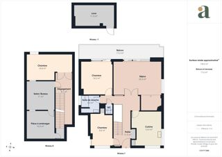  Appartement à vendre 5 pièces 140 m²