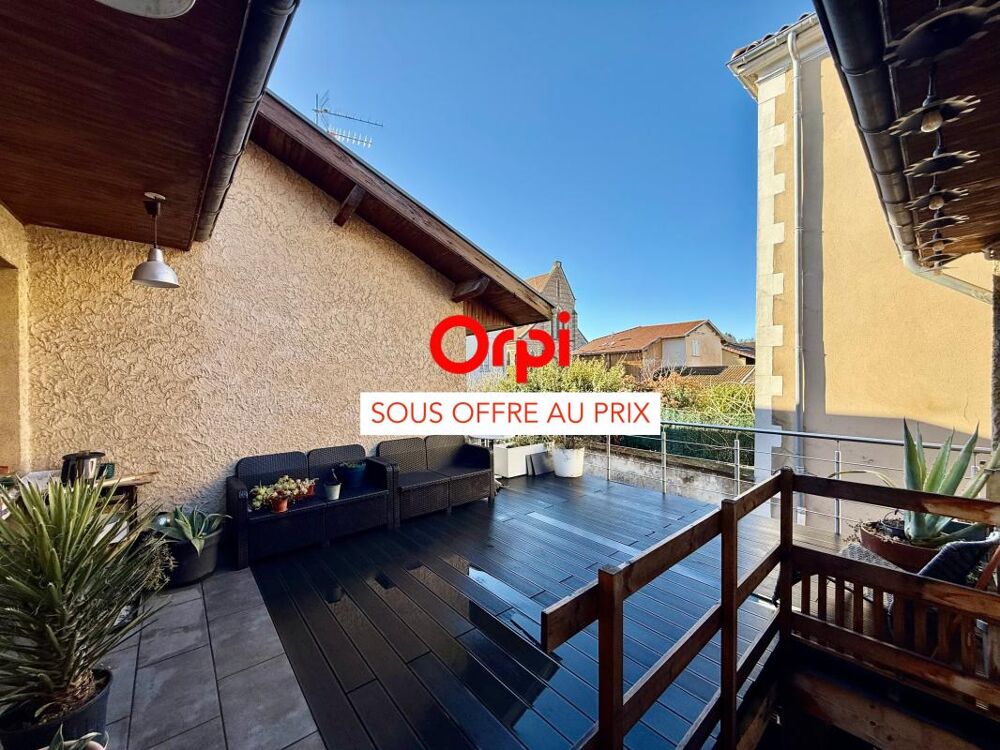 Maison de caractère rénovée  185 m²  Terrasse vue clocher  Esprit loft
