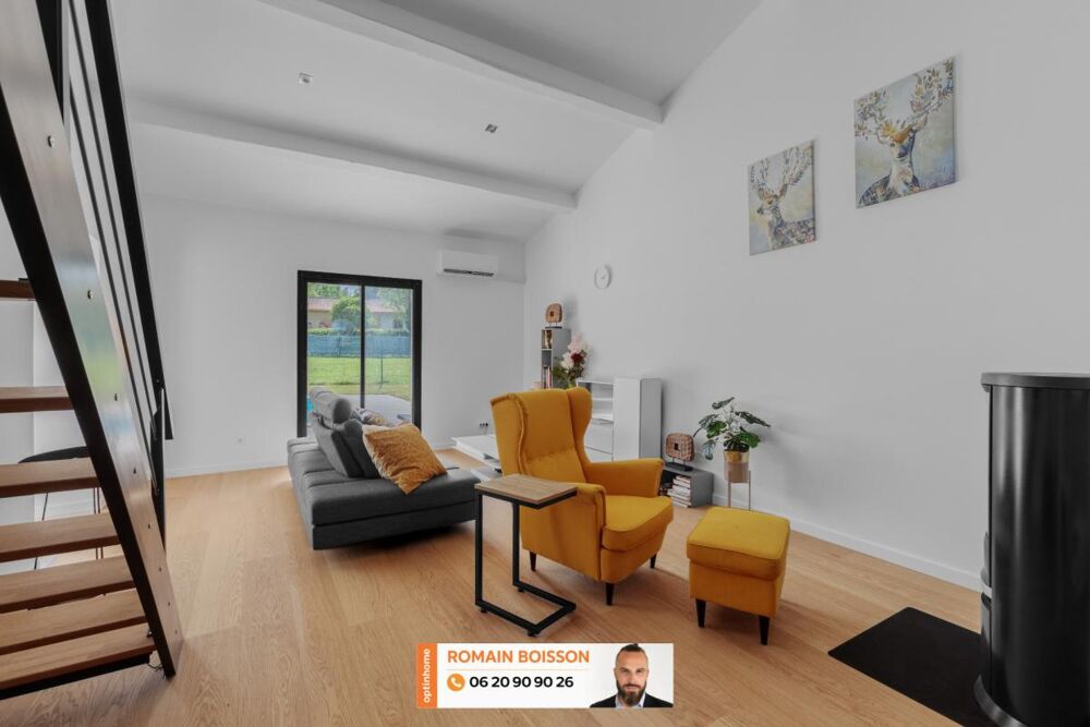 Vente Maison Magnifique villa d'architecte à vendre 5 pièces (31) - CADRE PAISIBLE - IDEAL MUTATION PRO - Sainte foy d aigrefeuille