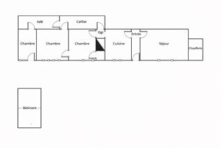  Maison � vendre 4 pi�ces 80 m�