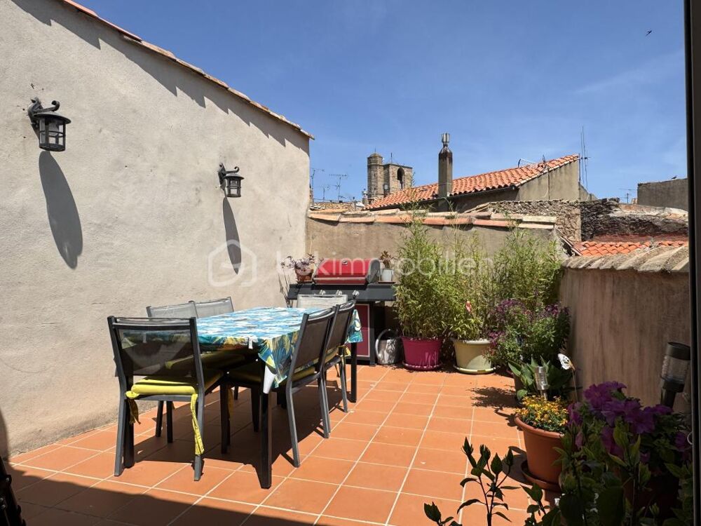 ** EXCLUSIVITÉ  CHARME DE LA PIERRE  APPARTEMENT BÉNÉFICIANT DE L'ESPRIT ET DE L'INDÉPENDANCE D'UNE MAISON DE VILLE  TERRASSE