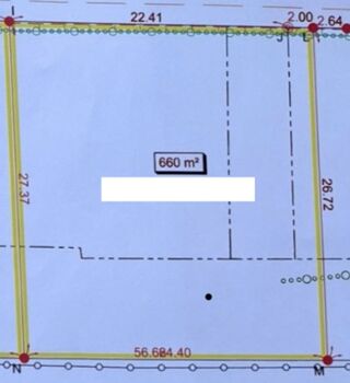  Terrain � vendre 660 m�