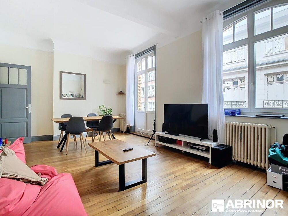 LILLE ENTRE GRAND'PLACE ET REPUBLIQUE - VENDU LOUÉ - appartement de caractère de 75 m²