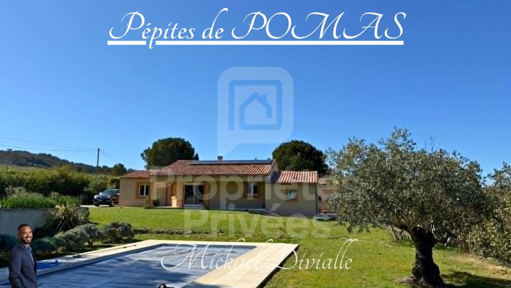 Maison de plain-pied Entre vallée et vignes a Pomas
