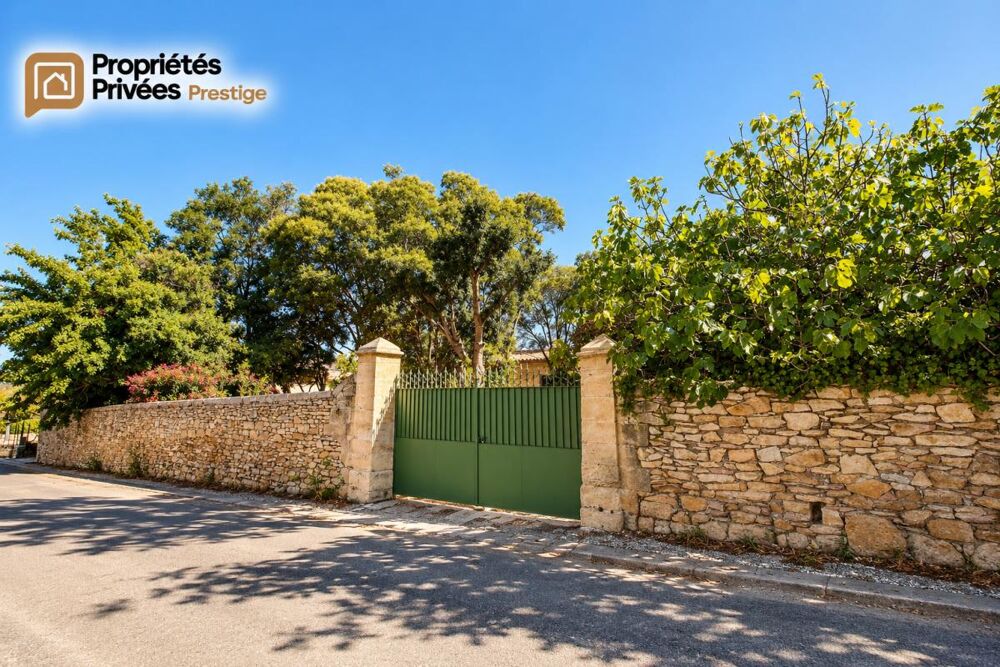 Vente Propriété/Château Nîmes Sud  En Vaunage : demeure vigneronne du XIX  siècle de 340 m², parc clos et 450 m² de dépendances Nimes