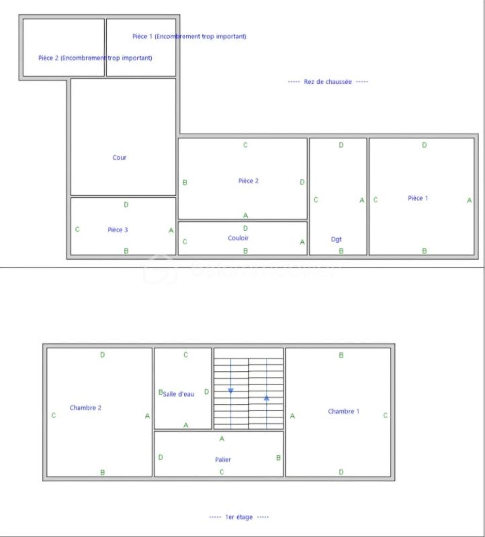 Vente Maison FLEURANCE - CŒUR DE VILLE Maison de ville de 114m2 traversante avec cour et appentis - A rénover. Fort potentiel Fleurance