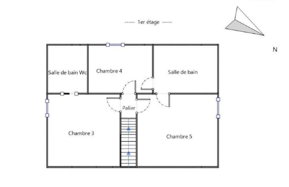 Touques centre  Belle maison familiale proche de Deauville et des plages