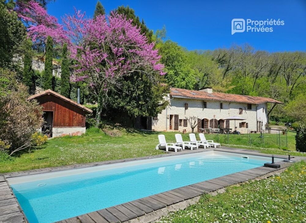 NORD AGEN : Domaine d'Exception 335 m² - Parc 1,3 ha - Vue