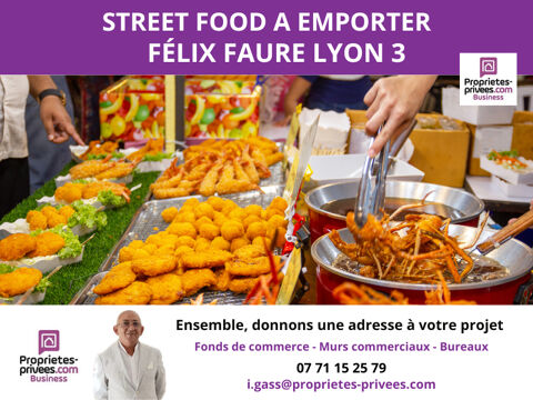 OPPORTUNITE RARE STREET FOOD A EMPORTER AVEC EXTRACTION 31000 69003 Lyon