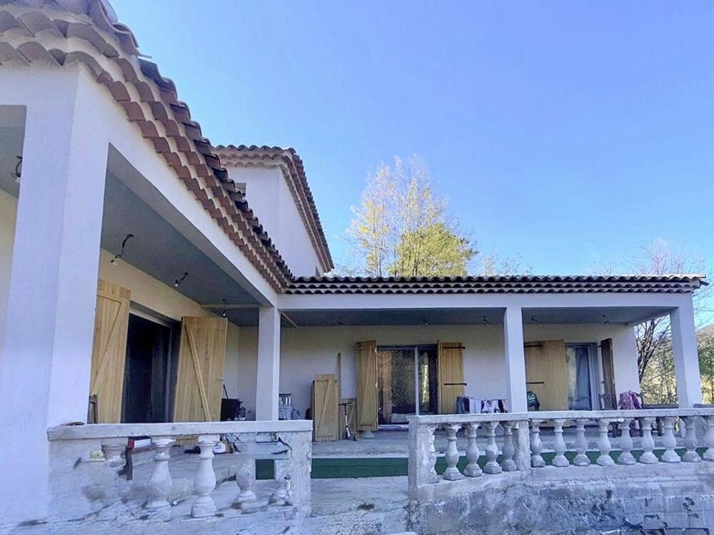 Villa individuelle neuve à terminer, Tourrette Levens 5 pièces 170 m2 sur terrain 1500m2