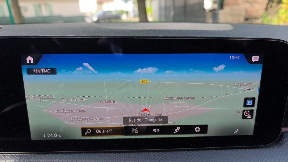 Classe A 180 136 7G-DCT AMG Line - Entretien constructeur Toit ouvran 2021 occasion 95590 Nointel