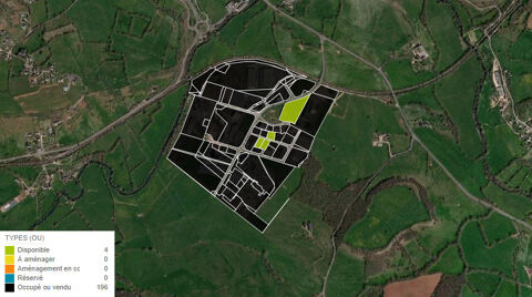 Achat- Terrains industriels de 1 800 m² à Rodez à proximité de Millau (12) 39652 12850 Sainte radegonde