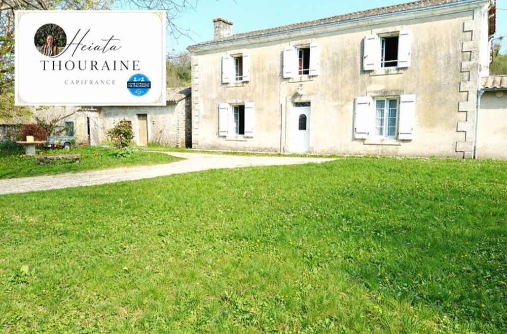Maison Poitevine 9 pièces à 3 minutes de Saint Maixent L'école à NANTEUIL (79)