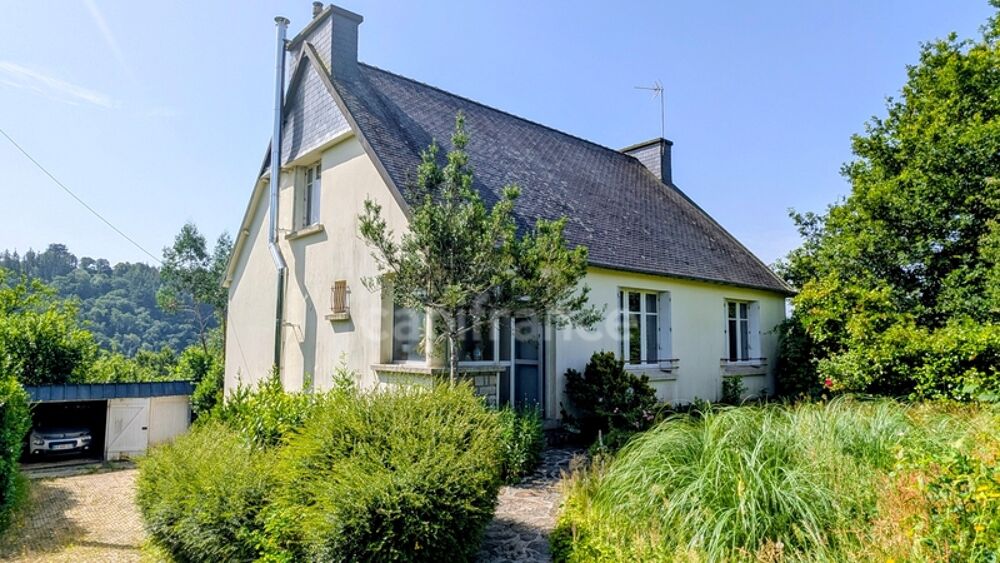 MAISON sur cave 130 m² - 5 CHAMBRES - TERRAIN 5 400 m² - PONT DE BUIS LES QUIMERCH (29)