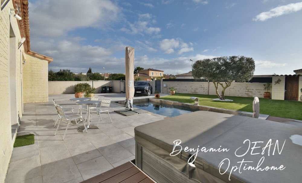 Villa contemporaine de plain-pied avec prestations haut de gamme  Sauvian