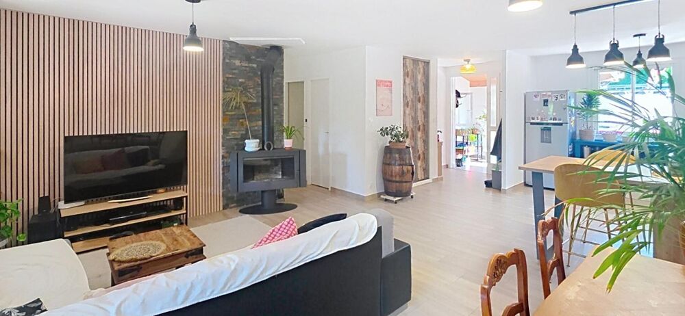 Maison 3 ch + 1 bureau