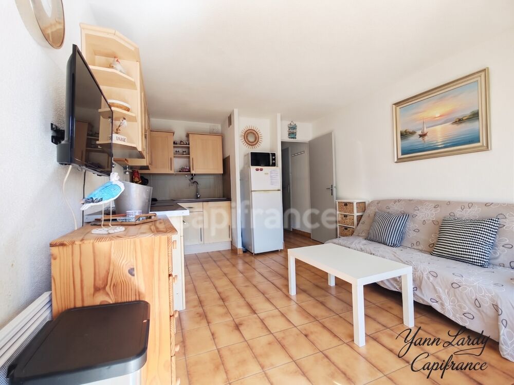 Vente Appartement Hérault (34) - Cap d'Agde : Studio cabine idéalement situé entre Plage Richelieu et Île des Loisirs Le cap d agde