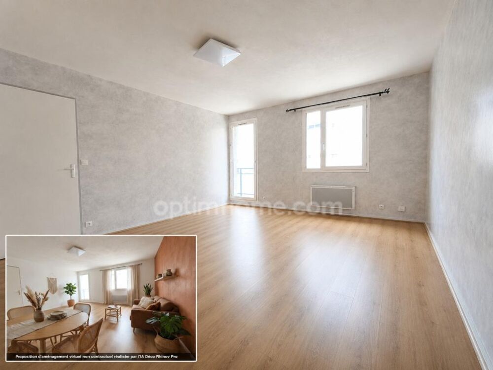 Lyon 8 - 2 pièces avec balcon et stationnement - Secteur Rue Villon, DPE C