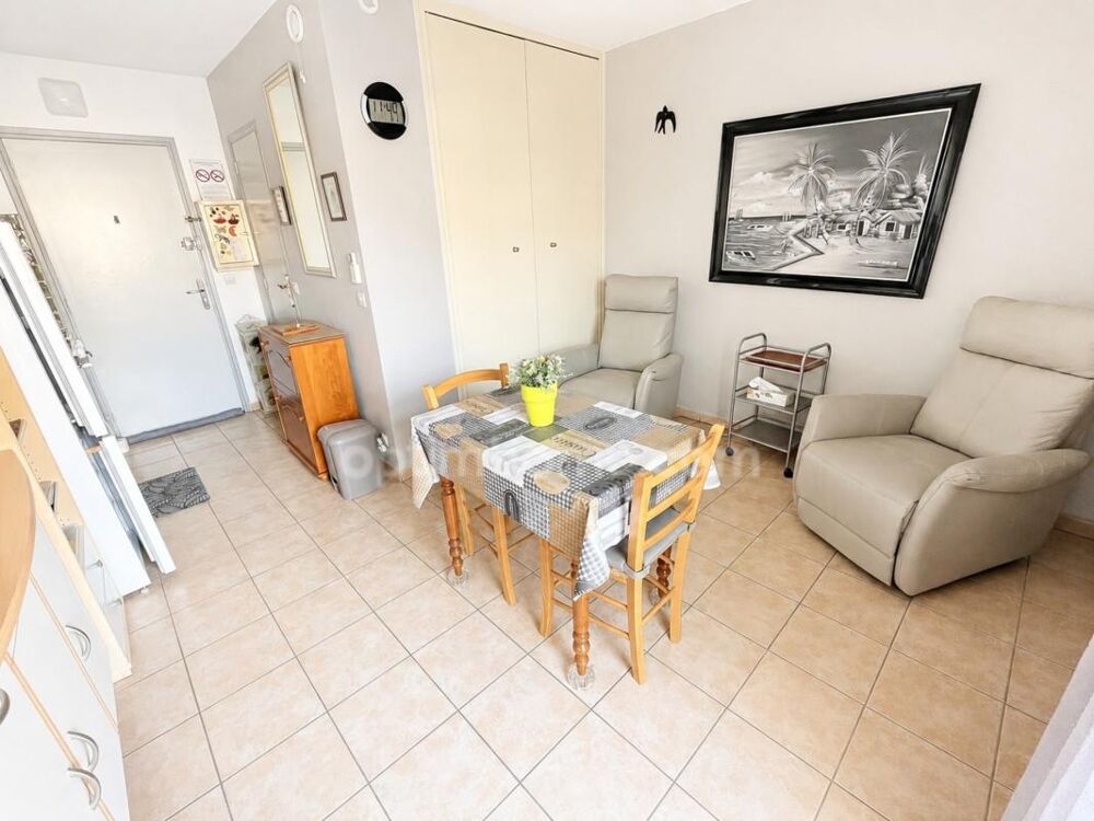 Appartement locations curistes 20m2 avec balcon à BALARUC LES BAINS (34)