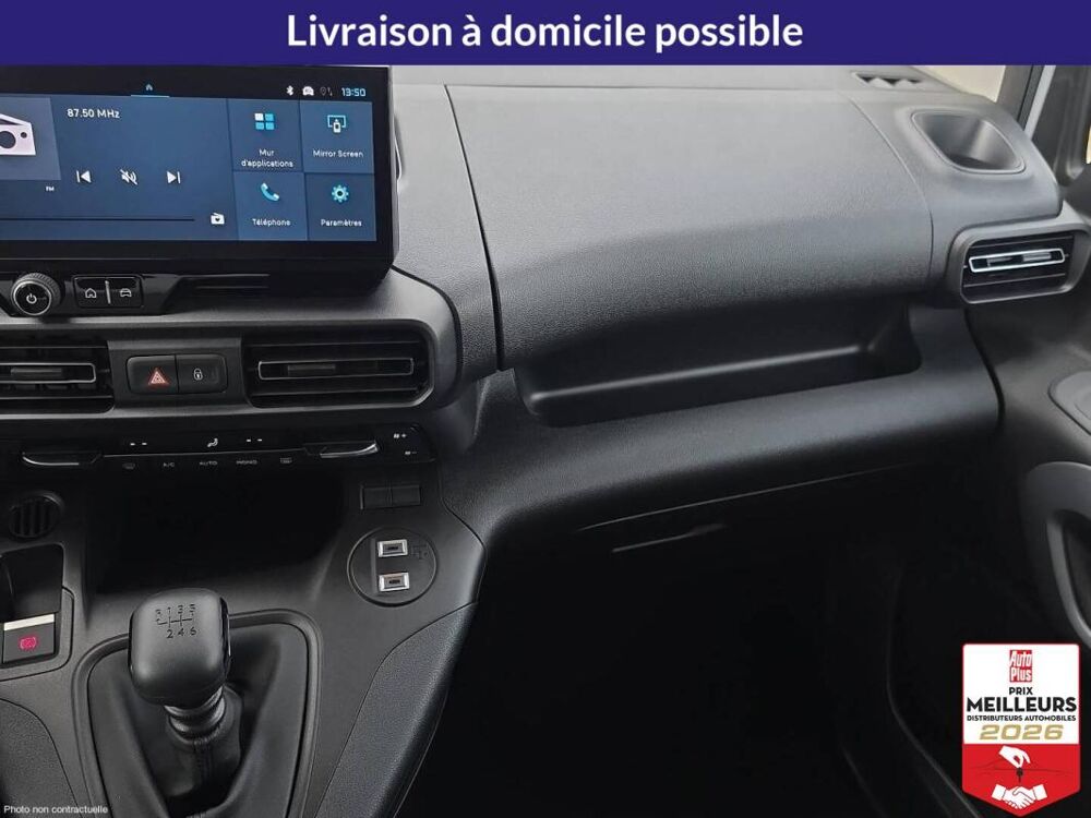 Berlingo CABINE APPROFONDIE CA M BLUEHDI 130 S&S B 2026 occasion 10150 Lavau