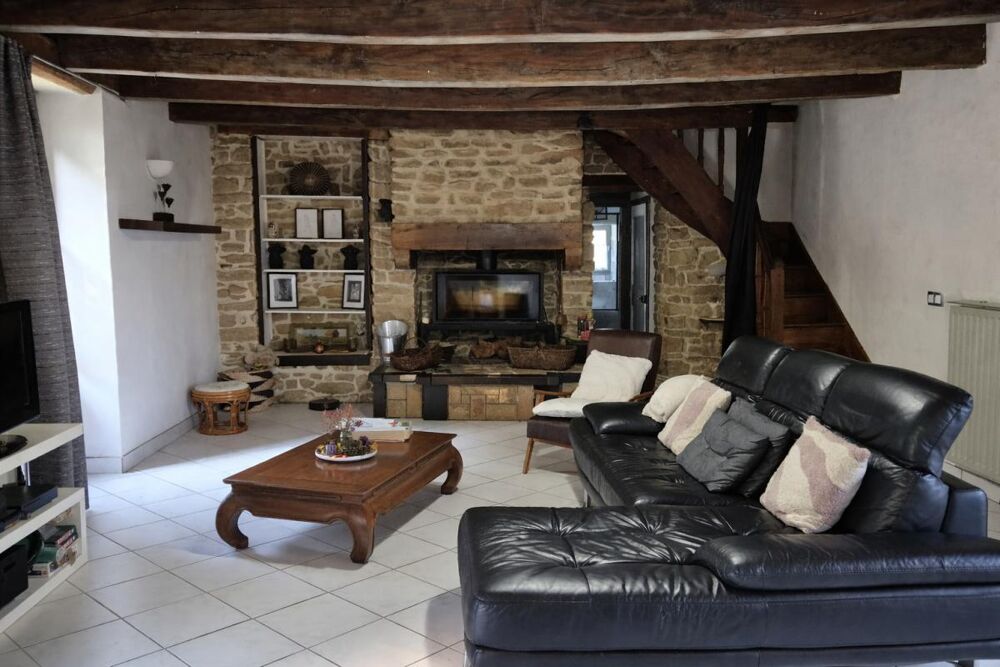 Vente Maison Belle Longère atypique de 162 m2 habitables, rénovée avec goût dans le Morbihan  (15 kms de Lorient  -2.5 km d'Hennebont - 6 kms Hennebont