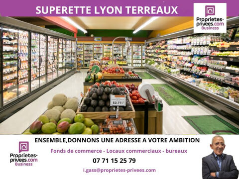 69001 LYON, TERREAUX - ALIMENTATION GENERALE, SUPERETTE 400 m&sup2; 451000 69001 Lyon
