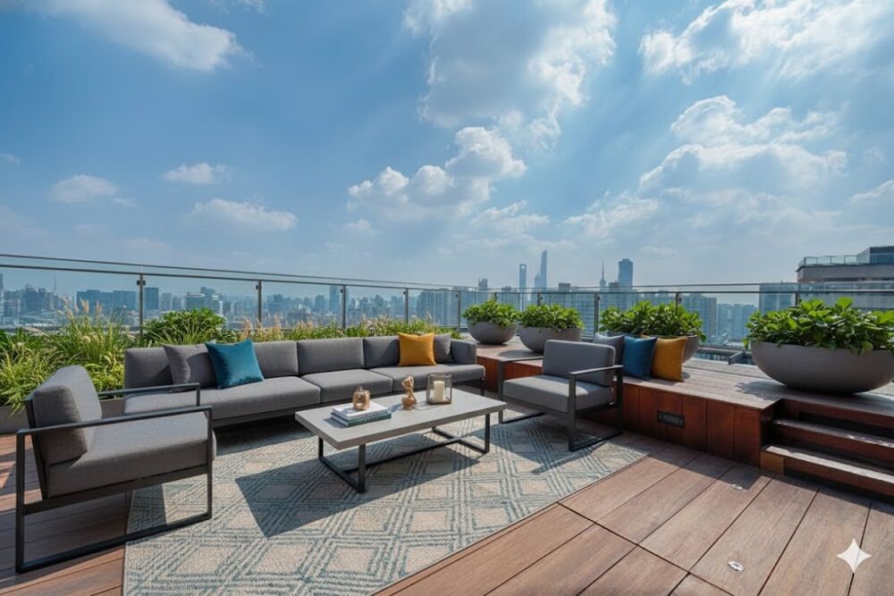 DERNIERS ÉTAGES AVEC 90 m² DEXTÉRIEURS  ROOFTOP - UN BIEN RARE