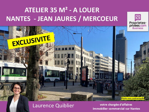 44000 NANTES - BUREAU COMMERCIAL RDC- ATELIER A LOUER 35 m&sup2; 750 44000 Nantes