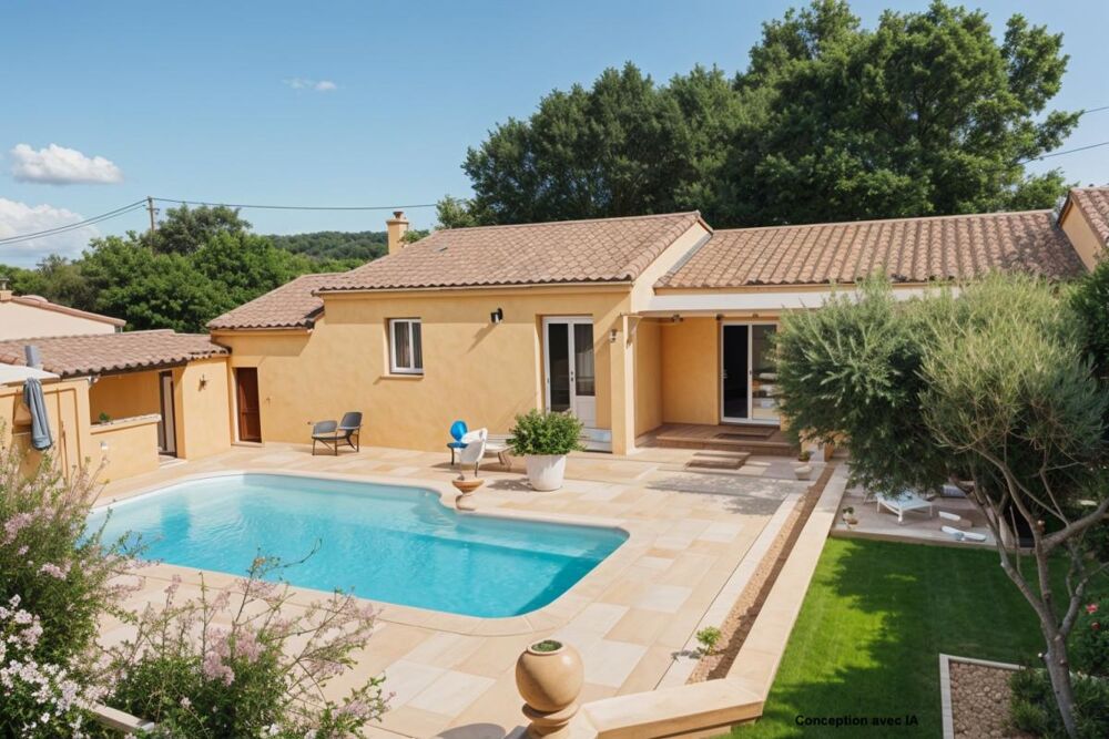 Vente Maison A SAISIR ! Propriété St Didier 84210 PLAIN PIED 8 pièce(s) 160 m2 avec piscine Saint didier