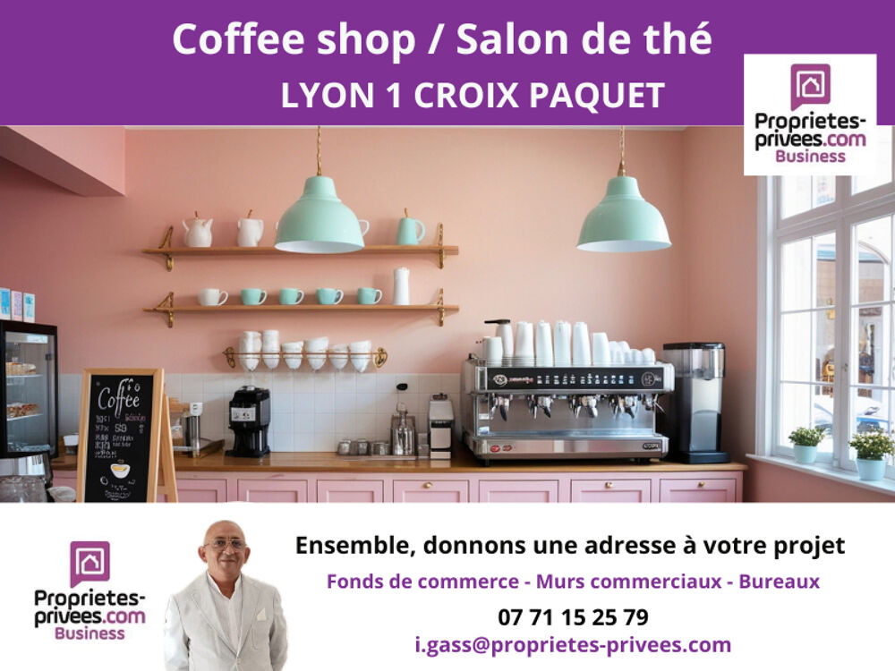   69001 LYON - Salon de thé clé en main 