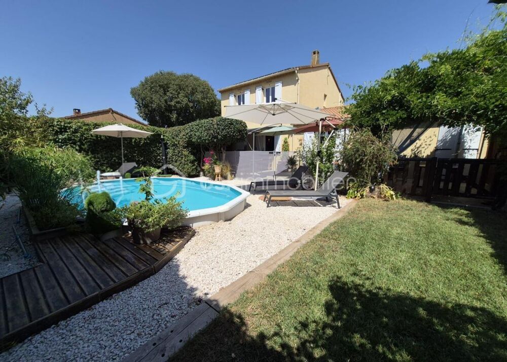 A VIDAUBAN (VAR) - CHARMANTE MAISON RÉNOVÉE AVEC STUDIO INDÉPENDANT, PISCINE ET JARDIN