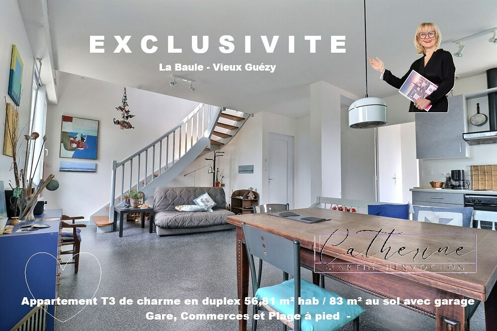 Appartement 3 pièces 83 m² · à La Baule Escoublac · 83 m² · 299 490 €