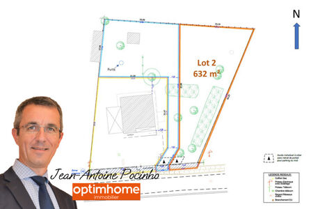 TERRAIN A BATIR 632 M² LABASTIDETTE 89000 Labastidette (31600)