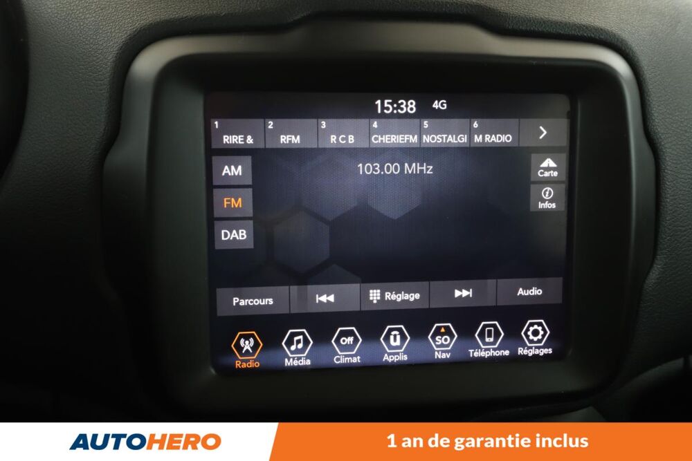 Renegade 1.6 MultiJet Limited 130 ch 2021 occasion 92130 Issy-les-Moulineaux