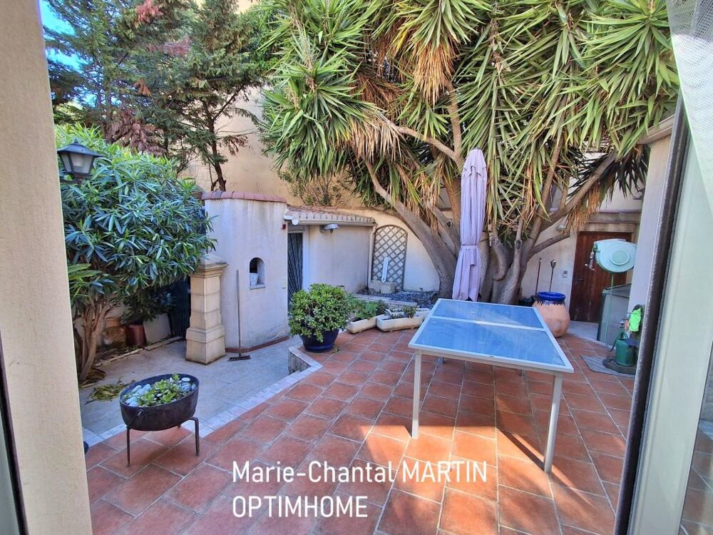 Rez-de-jardin T5  91,25 m² Carrez  Jardin terrasse 57,6 m²  13008 Marseille Prado