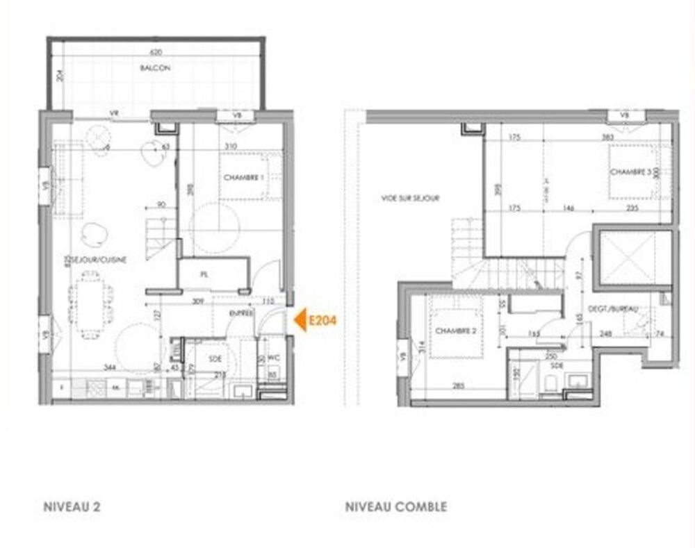 Haute Savoie (74), à vendre SAMOENS - Domaine skiable Grand Massif - Appartement neuf T4 duplex