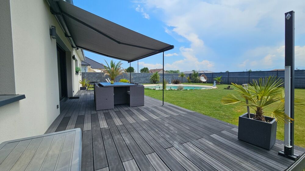 Maison à vendre 6 pièces avec jardin , garage et piscine OURSBELILLE (65)