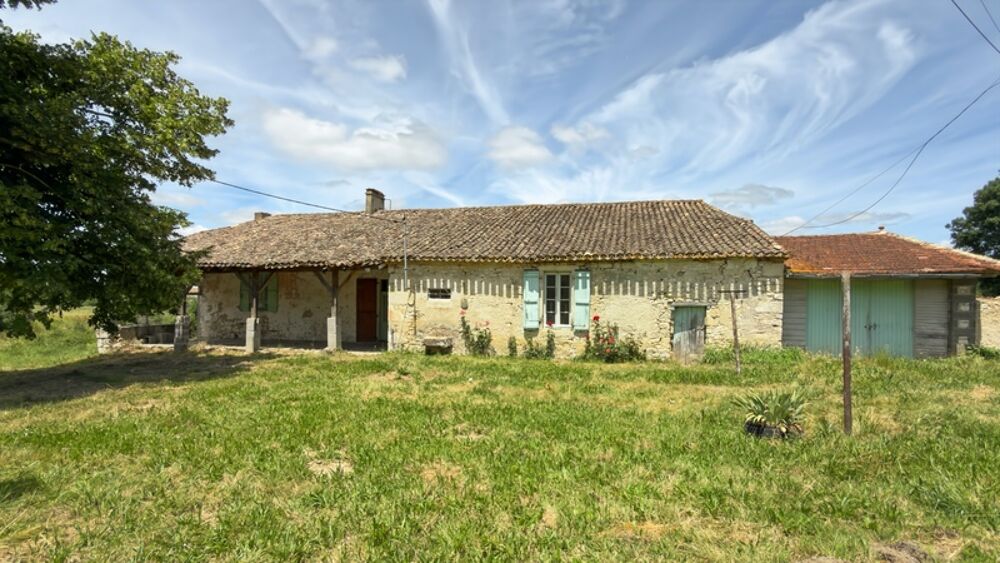 Vente Maison Propriété à vendre 3 pièces Maison 132 m2 avec 40 m2 de garage et grange de 210 m2 BOURNEL (47) Bournel