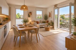 Vente Appartement **Deux chambres, un balcon et les commerces à pied à Montussan !** Montussan