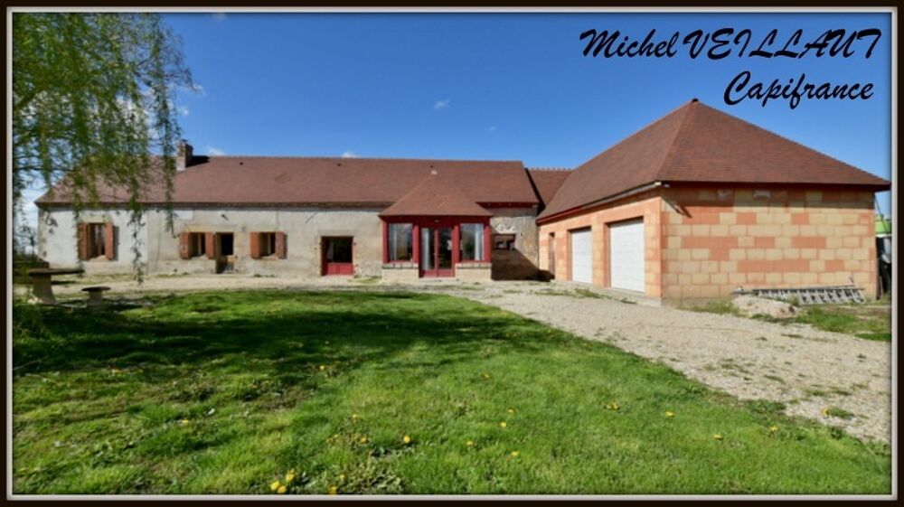 Vente Maison Dpt Allier (03),  vendre SOUVIGNY maison P7 de 132 m - Terrain de 10 911,00 m - Plain pied Souvigny