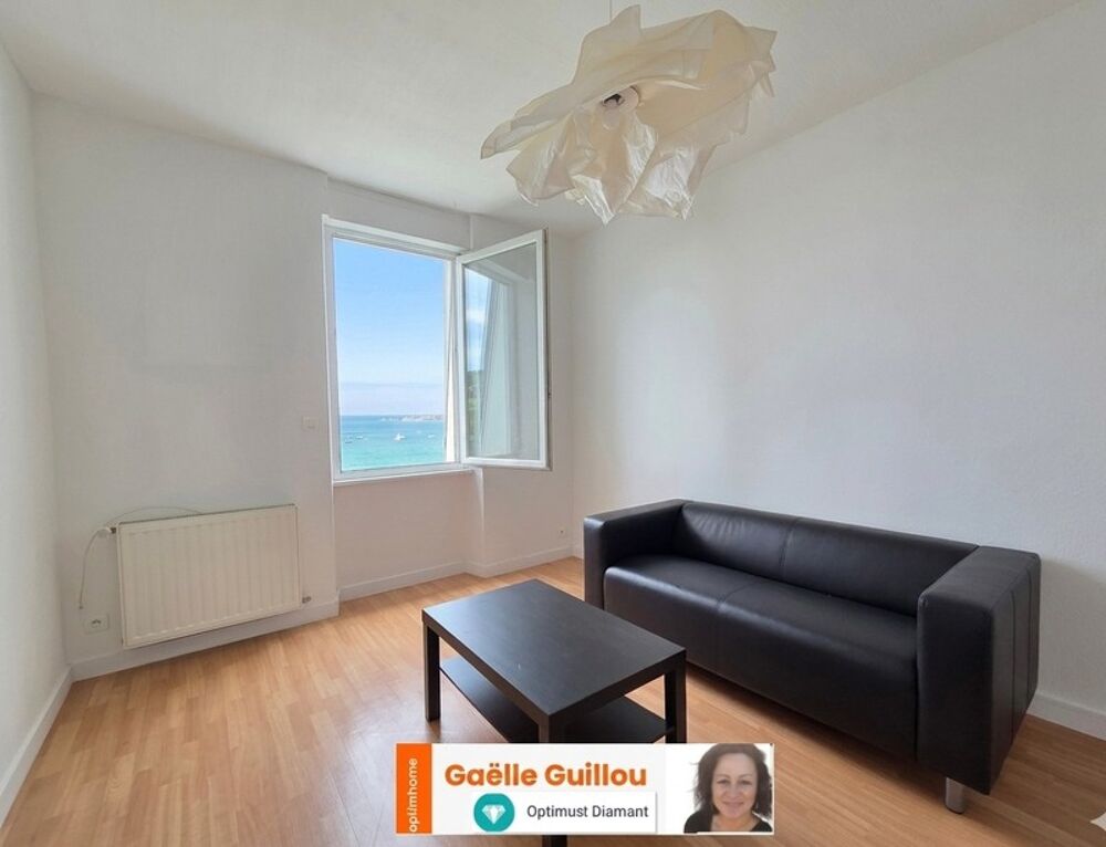 St pol de Léon - Appartement 4 pièces - 58m²- Vue mer - Place de parking + cave
