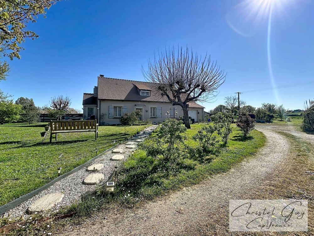 Maison à vendre 5 pièces, 135 m², garage, 3 chambres, 2626 m² de terrain MAYET (72)