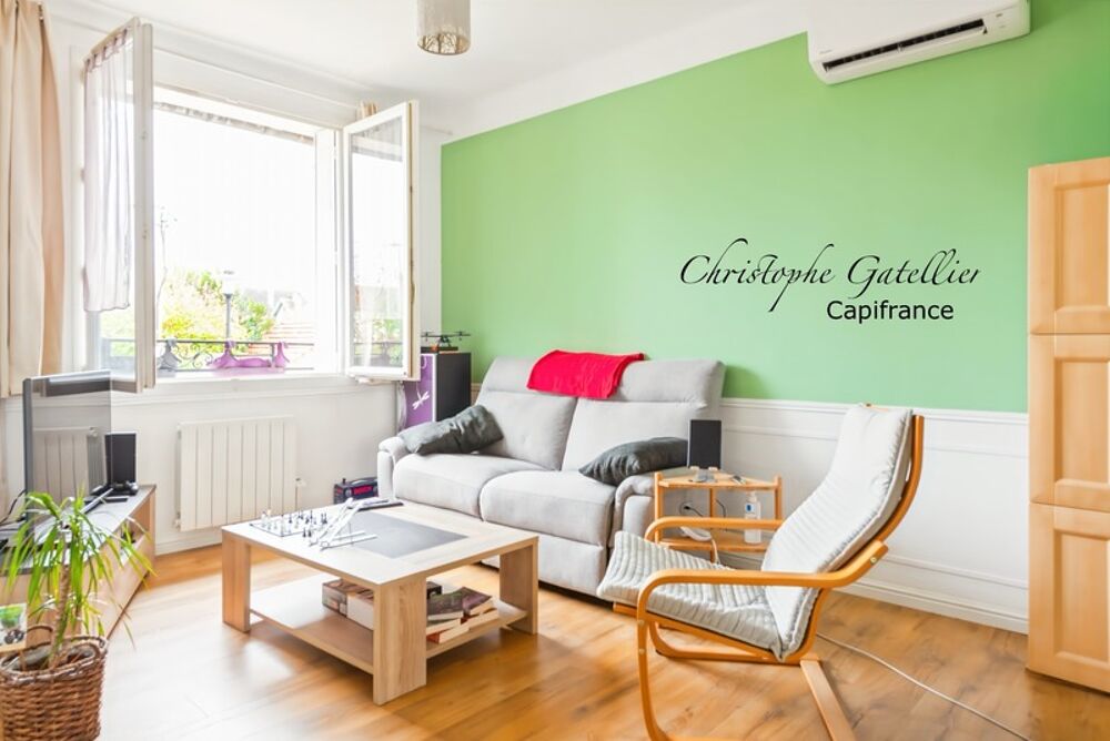 Vente Maison Centre Ville - Meulière - 2 chambres - grande pièce en demi sous-sol - Jardin – Garage / Atelier – Aucun travaux ! Trappes