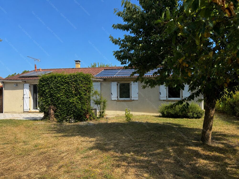 Vente Maison AUTERIVE – MAISON DE PLAIN-PIED 110 m² – 4 CHAMBRES – GARAGE – TERRAIN 858 m² Auterive