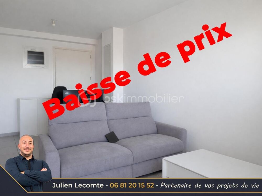 INVESTISSEMENT LOCATIF  T2 RÉCENT AVEC TERRASSE ET PARKING