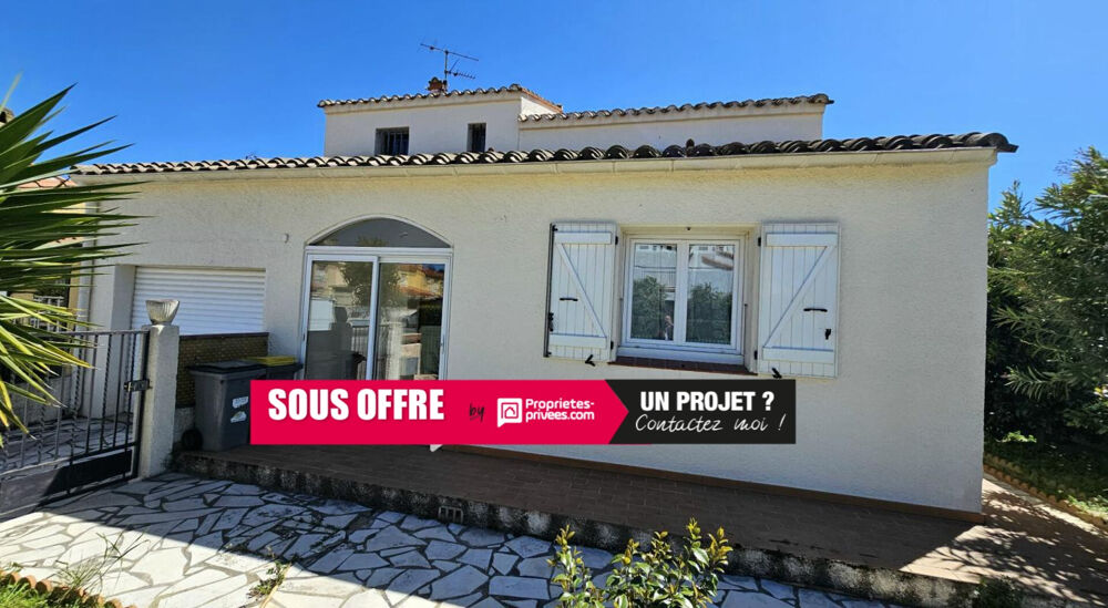 Charmante maison 3 faces avec jardin sur Elne